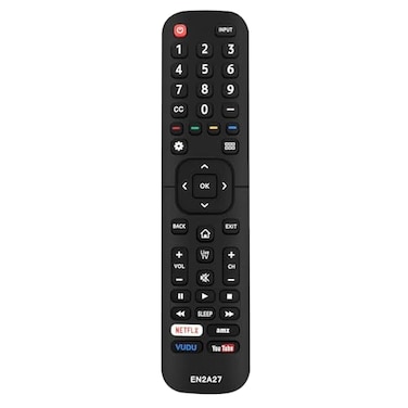 Riry New Replacement Universal Sharp aquos TV Remote Control EN2A27 Compatible with Sharp Hisense Remote Control LCD LED HDTV Smart TV Remote Control