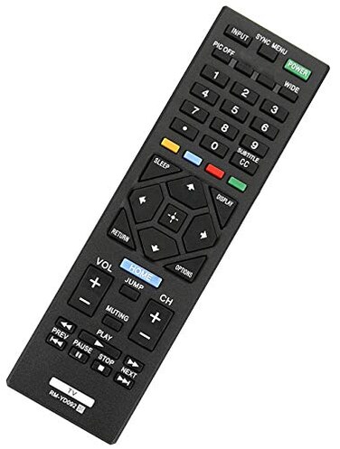 Smartby Universal Remote Replacement for All Sony LCD LED TV and Bravia TVs