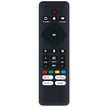 ZdalaMit URMT26CND002 Voice Replace Remote Applicable for Philips Google TV 50PUL7672F7 75PUL7552F7 5PUL7552F7 43PUL7672F7 65PUL7672F7 55PUL7672F7 55PUL7552F7 50PUL7552F7 643PUL7652F7 65PUL7552