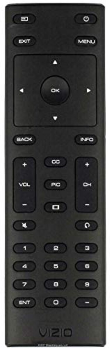 VIZIO Vizio XRT134 Remote Control for D50uD1