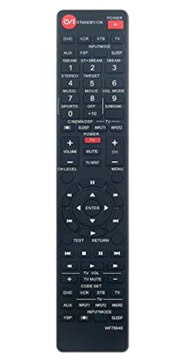 VINABTY WF75640 Replace Remote Control fit for Yamaha Digital Sound Projector YSP800 YSP1000