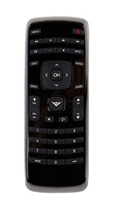 AULCMEET XRT010 Replace Remote Control Compatible with VIZIO TV D39HC0 D43C1 E191VA E221VA E261VA E240AR E320AR E420AR E500AR E320A0 E321VT E390A1 E390B0 E400B2 E320B2 E420A0 E320A1 E420B1