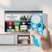 TOKERSE 2 Pack Glow Remote Cover for Chromecast with Google TV 4K HD 2020 2022 Voice Remote Control Silicone Case with Lanyard Glow in The Dark Blue Green