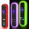 SOTATOO 3 Pack Roku Remote Cover Case Glow GreenGlow PurpleRed