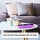 SOTATOO 3 Pack Roku Remote Cover Case Glow GreenGlow PurpleRed