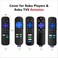 SOTATOO 3 Pack Roku Remote Cover Case Glow GreenGlow PurpleRed