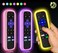 OneBom 3Pack ONEBOM Cover for Roku Remote Cover for HisenseTCL Roku TV Steaming StickExpress Universal Replacement Controller Silicone Sleeve Skin Glow in The DarkAll Can Glow in The Dark