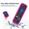 OneBom 3Pack ONEBOM Cover for Roku Remote Cover for HisenseTCL Roku TV Steaming StickExpress Universal Replacement Controller Silicone Sleeve Skin Glow in The DarkOnly GreenBlue Can Glow