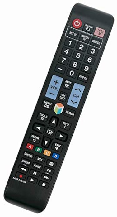 UBay AA5900559A Remote Control Compatible for Samsung PN64E7000FFXZA UN46ES7100FXZA PN60E8000GFXZA UN60ES7550F LED HDTV TV sub AA5900558A