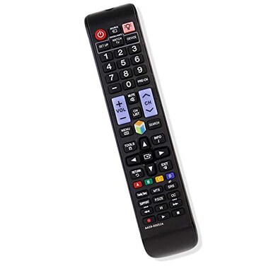 AIDITIYMI AA5900652A AA5900559A Universal Replace Remote Control fit for Samsung HDTV 3D LED LCD Smart TV Full HD UHD HDTV UN40ES6100 UN46ES6100 UN50ES6100 UN55ES6100 UN60ES6100 UN65JU7100 UN48H6350