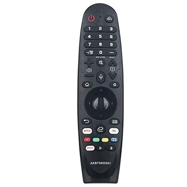AIDITIYMI MR20GA AKB75855501 Replacement Voice Remote Control Fit for LG Magic TV OLED77BXAUA OLED77CXAUA OLED77CXPUA OLED77GXAUA OLED77GXPUA OLED77ZXPUA OLED65CXPUA OLED65GXAUA