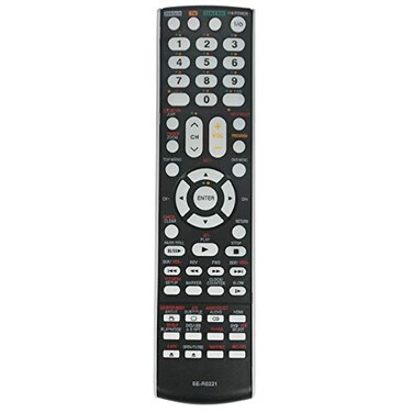 AIDITIYMI SER0221 New Replacement IR Remote for Toshiba DVD Video Player Video Cassette Recorder SDV594SC SDV593SU SDV593 SDV594 Remote