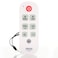 Anderic RR1004 Big Button TV Remote Control Senior Friendly Easytouse with Glow Keys Simple Layout Ideal for Elderly Care Assisted Living Compatible with Most IR TVs White 1 Pack