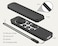 ARSUNOVO Protective Silicone Case Compatible with 2021 2022 Apple TV Siri 4K 2nd 3nd Generation Remote AntiSlipping Durable Full Protection Shock Absorption Washable Case Black