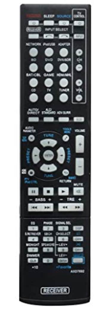 VINABTY AXD7692 Replaced Remote fit for Pioneer AV Receiver VSX43 8300769200010IL VSX828K VSX828S VSX528K VSX528S VSX1023K VSX823K Sub Remote AXD7664 AXD7694 AXD7666 AXD7723