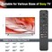 AZMKIMI RMFTX800U Remote Compatible with Sony Bravia Smart TV Remote Control if Applicable X80K X90K W830K A80K X95K X85K Series TV Sub RMFTX900U RMFTX800U RMFTX800U