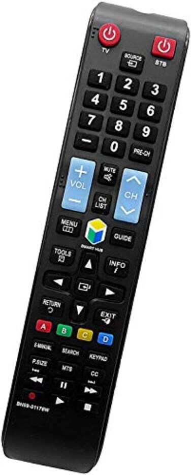 Elekpia BN5901178W Remote Control Replacement for Samsung Smart LED HDTV TVs BN5901199F BN5901301A AA5900637A AA5900652A BN5901259E