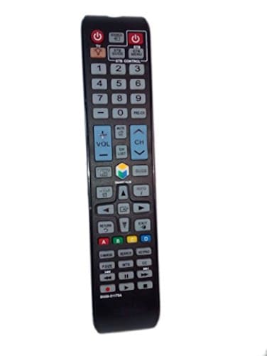 JustFine BN5901179A Remote Control Replaced for Samsung TWH5500 UN39H5204AFXZA UN48H6350AF UN55H6360AF UN60H6300AF Smart LED HDTV