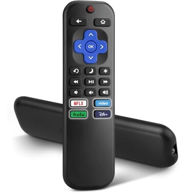Angrox for RokuTVRemoteReplacementUniversal Control for TCLONN Hisense Roku TVsThis Does not Work with Roku Box Stick Express or Player