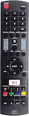 UBay GJ221C Remote Control for Sharp LCDLED TV LC32LE653U LC40LE653U LC43LE653U LC43LE653U LC48LE653U LC55LE653U LC65LE645U LC65LE645U Substitute for remotes Sharp GJ221 and GJ221R