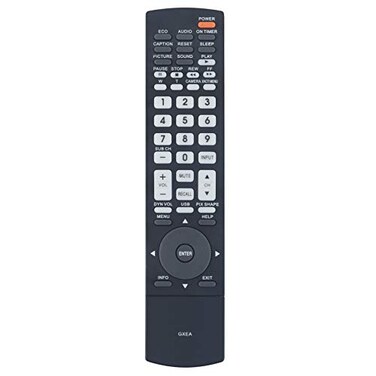 AIDITIYMI GXEA Replace Remote Control fit for Sanyo LCD TV HDTV DP32242 DP37840 DP40142 DP42410 DP42840 DP42840C DP46142 DP46840 DP50710 DP50740 DP52440 DP55360 DP55441 LCD19E30 LCD26E30