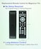 JISOWA Replacement Remote Control for Magnavox LCD HD TV DVD Combo 19MD359BF7 NF800UD 22MF339BF7 NF801UD 26MD350BF7 NF802UD 32MF369BF7 32MD350BF7 32MF338B27E 37MD311BF7 37MD359BF7 42MF439BF7