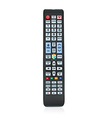 JISOWA Replacement Remote Control Universal for All Samsung LCD 4K UHD QLED Plasma Smart Hub TV BN5901198X BN5901223A UN55JU6500FXZA UN75JU641DFXZA UN48JU6500FXZA UN55JS7000FXZA UN60JS7000FXZA