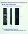 JISOWA Replacement Remote Control Universal for Insignia NS24E730A12 NSRC02A12 NS32E740A12 NS46E560A11 NS55E790A12 Dynex RC4010A DXRC01A12 DXRC02A12 ZRC400 DX32L100A13 DX32L220A12 TV