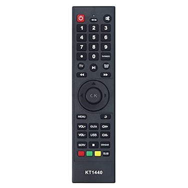 AIDITIYMI KT1440 Replace Universal Remote Control fit for Haier Panda ATEC DTV Gelec Soyea CRT Parker TV Wentai DVD