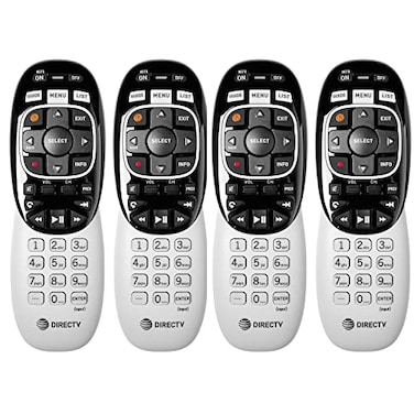 DIRECTV Lot of 4 DirecTV RC73 remote controls for Genie HR34 HR44 all HD DirecTV brand receivers