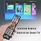 Zerone Multimedia Remote Control Universal Smart Remote Control Controller with Learning Function 3 Devices 126 Keys for TV CBL DVD SAT