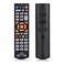 Zerone Multimedia Remote Control Universal Smart Remote Control Controller with Learning Function 3 Devices 126 Keys for TV CBL DVD SAT