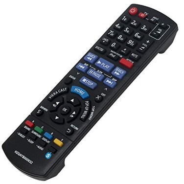 AIDITIYMI N2QAYB000632 Replace Remote Control fit for Panasonic Bluray Disc DVD Home Theater Sound System SABTT270 SABTT273 SABTT370 SABTT770 SABTT775 SCBTT270 SCBTT273 SCBTT370 SCBTT770 SCBTT775