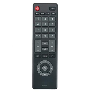 ECONTROLLY New Remote Control NH301UD fits for Emerson LED HDTV LE190EM3 LE220EM3 LE260EM3 LE320EM3 LC391EM3 LC501EM3