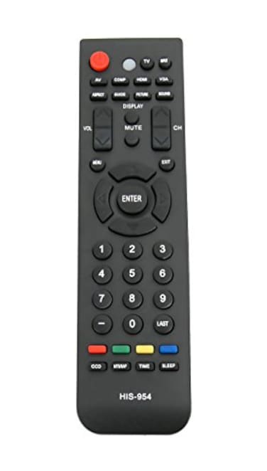 VINABTY New Replace Remote fit for HISENSE EN31201A F46V89C LTDN42V77US F55V89C LTDN39V77US LTDN39V78US LTDN40K26US LTDN40V87US LTDN42K20US LTDN42K26US LTDN46K20US LTDN55V89GUS F24V77C F24V86C