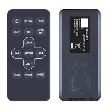 RETROSUN New Replacement Soundbar Remote Control Compatible for TCL Home Theater Sound Bar Alto 5 Alto 5 Plus TS5000 TS5000NA TS5010 TS5010NA for Medion P64150