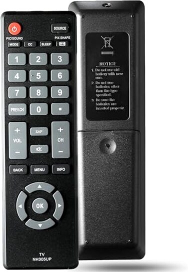 EJotoa NH305UD Universal Remote Control Replacement for Emerson LCD HDTV TV