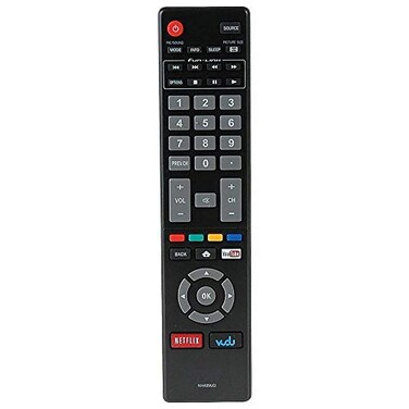 UBay NH409UD Remote Control Replacement for Magnavox LCD LED HDTV Smart TV No Setup Needed