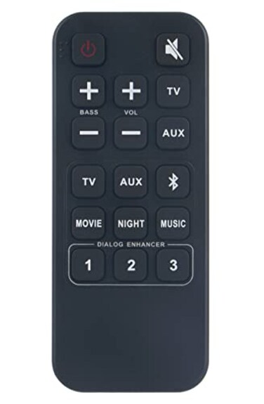 VINABTY RC1230 Replaced Remote fit for Denon Home Theater DHTS316