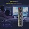 AULCMEET RC200NS00 Replaced Remote Control Compatible with Sanyo TV FW24E05T FVM4012 DP24E14M DP40D64 FVD4064 DP32D53 DP32D53M DP50E44M