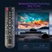 AULCMEET RC200NS00 Replaced Remote Control Compatible with Sanyo TV FW24E05T FVM4012 DP24E14M DP40D64 FVD4064 DP32D53 DP32D53M DP50E44M