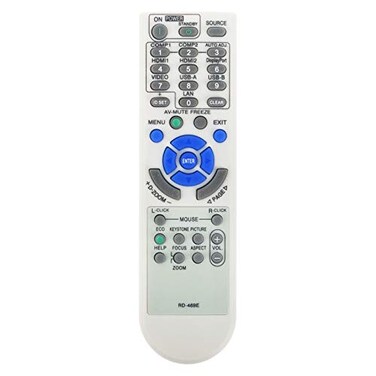 Beyution RD469E7N901051 Replacement Remote Control Fit for NEC Projector M402W M362W M322W M402X M362X M322X M282X M352WS M302WS M332XS M403W M363W M323W M403X M363X M323H V332W V302H VE303