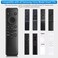 OMAIC Rechargeable Voice Remote for SamsungTVRemoteControlReplacement Compatible with Samsung Smart Frame Curved QLED TVs