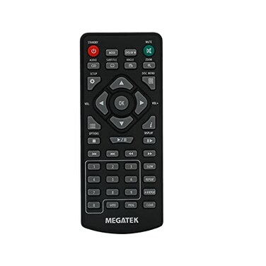 MEGATEK Remote Control for Megatek DP1256 Portable DVD Player