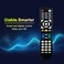 AULCMEET Remote Control Replacement Compatible with ETEC LED TV 32E700 40E700 32A66 32E700 40E750 32E800 48E700LC 32E700REM 32EF20 32E40