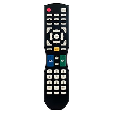 AULCMEET Remote Control Replacement Compatible with ETEC LED TV 32E700 40E700 32A66 32E700 40E750 32E800 48E700LC 32E700REM 32EF20 32E40