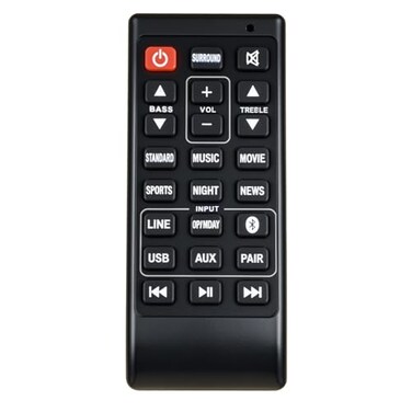 Motiexic Remote for Sanyo Soundbar NC302UH NC300 NC300UH FWSB426F FWSB426FA NC306UH FWSB405FS FWSB415E A Not for FWSB415E NonA Model Refer to WIR113001FA03