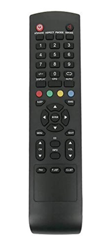 AULCMEET Replace Remote Control fit for Proscan LED TV PLDED5535ARK PLED2963A Pled2963b PLDED3996A Plded4030ark PLED2963AB PLED2435AF PLDED3273AB PLD3283D PLDED5068A PLDED3992A PLDED5033ARKQ PLED2435A