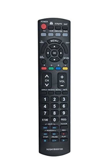 ECONTROLLY Replace Remote N2QAYB000100 for PANASONIC TV Remote Control N2N2QAYB000102 N2QAYB000103 N2QAYB000221 N2QAYB000321 N2QAYB000323