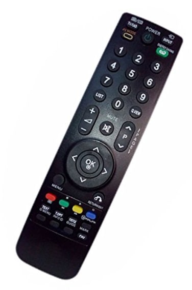 JustFine Replaced Remote Control Compatible for LG 32LH20 50PS11UB 42PQ10UB 37LH20 32LF11UA 47LH300CUA HDTV TV